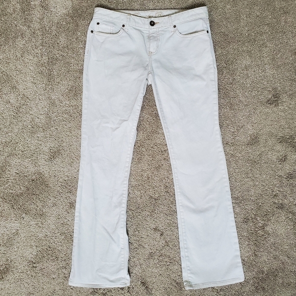 GAP Denim - Gap Women's Premium Bootcut Jeans Size 8R EUC White